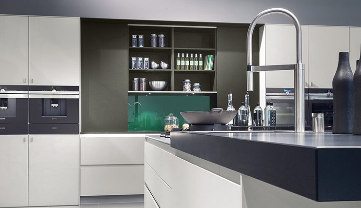 German pronorm kitchen black